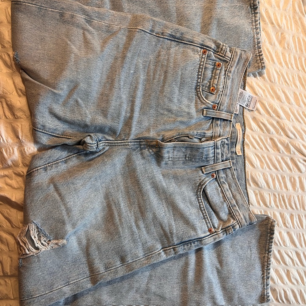 Levi's Light Blue Straight Leg Jeans